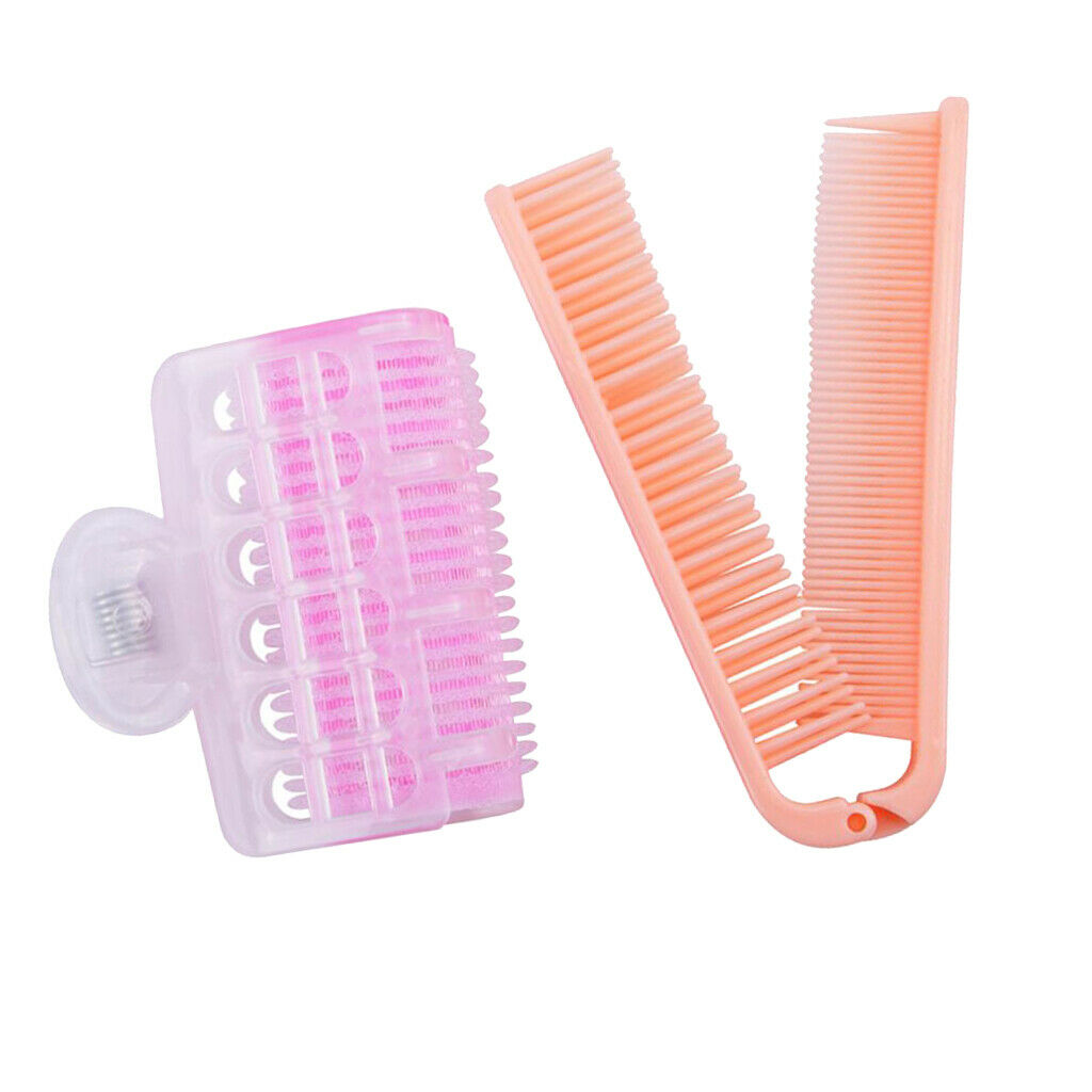 Fashion Straightening Styling Comb Hair Clip Roller Hairdressing Tool,Kit of