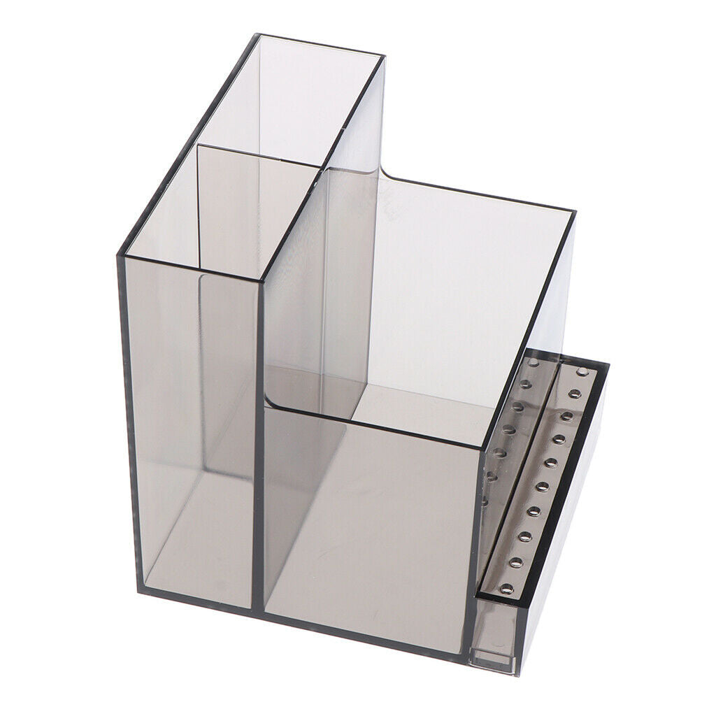 2pcs Acrylic Nail Drill Machine Nails Drill Bits Holder Stand Display Box