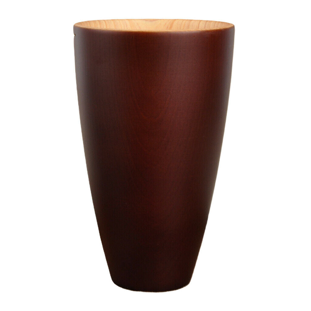 2 Pieces Simple Wooden Drinking Cup Teacup Juice Wine Mug Tableware Gift