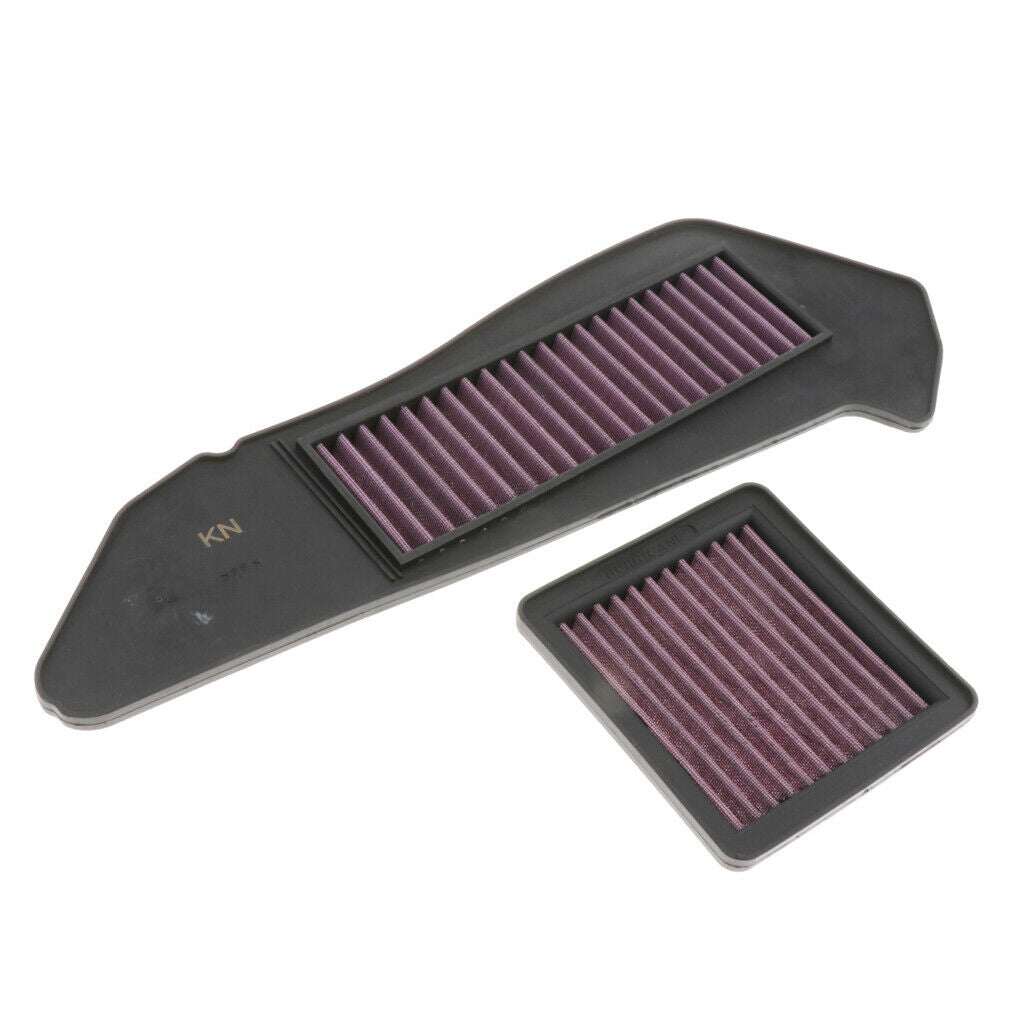 Pack of 1 Motorcycle Air Cleaner Filter Element for YAMAHA X-MAX250 300 LW08