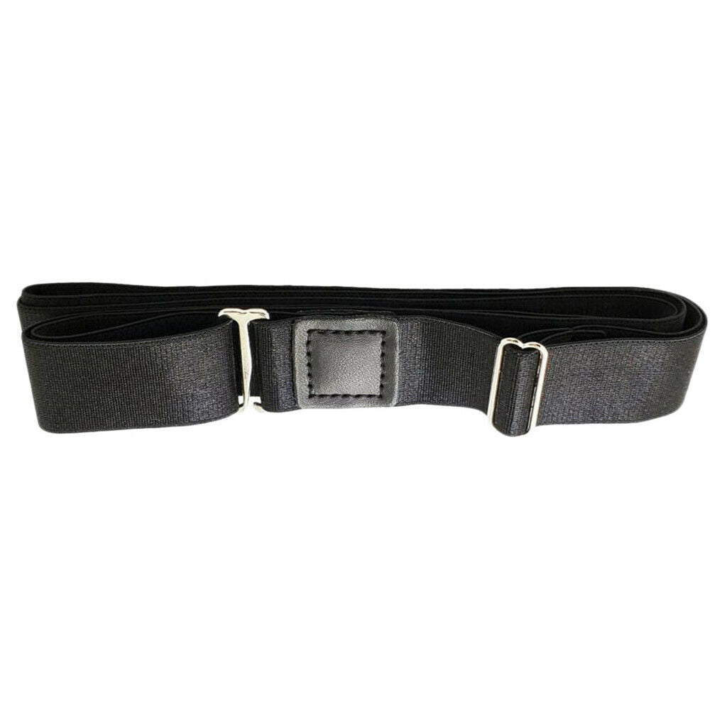 Elastic Shirt Remains Adjustable Shirts Retaining Straps with Non- Locking Clamp