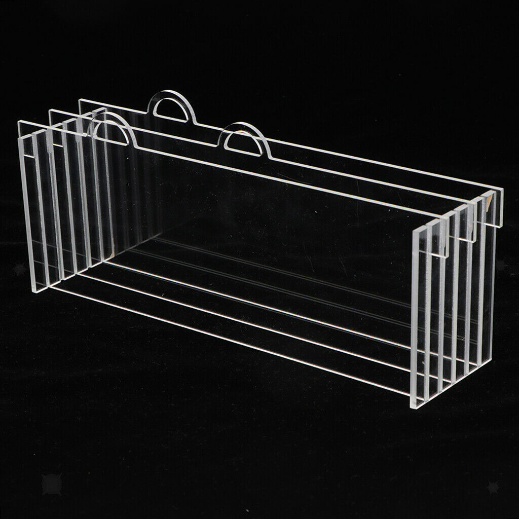 1 Pack 5x Clear Acrylic Board Rectangle Soap Loaf Mold Divider DIY Tools