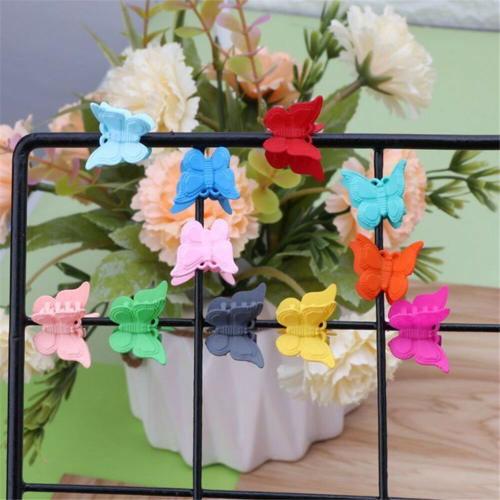 20pcs Butterfly Hair Clips Mini Hairpin for Kids Women Girls Cartoon Claw Clips