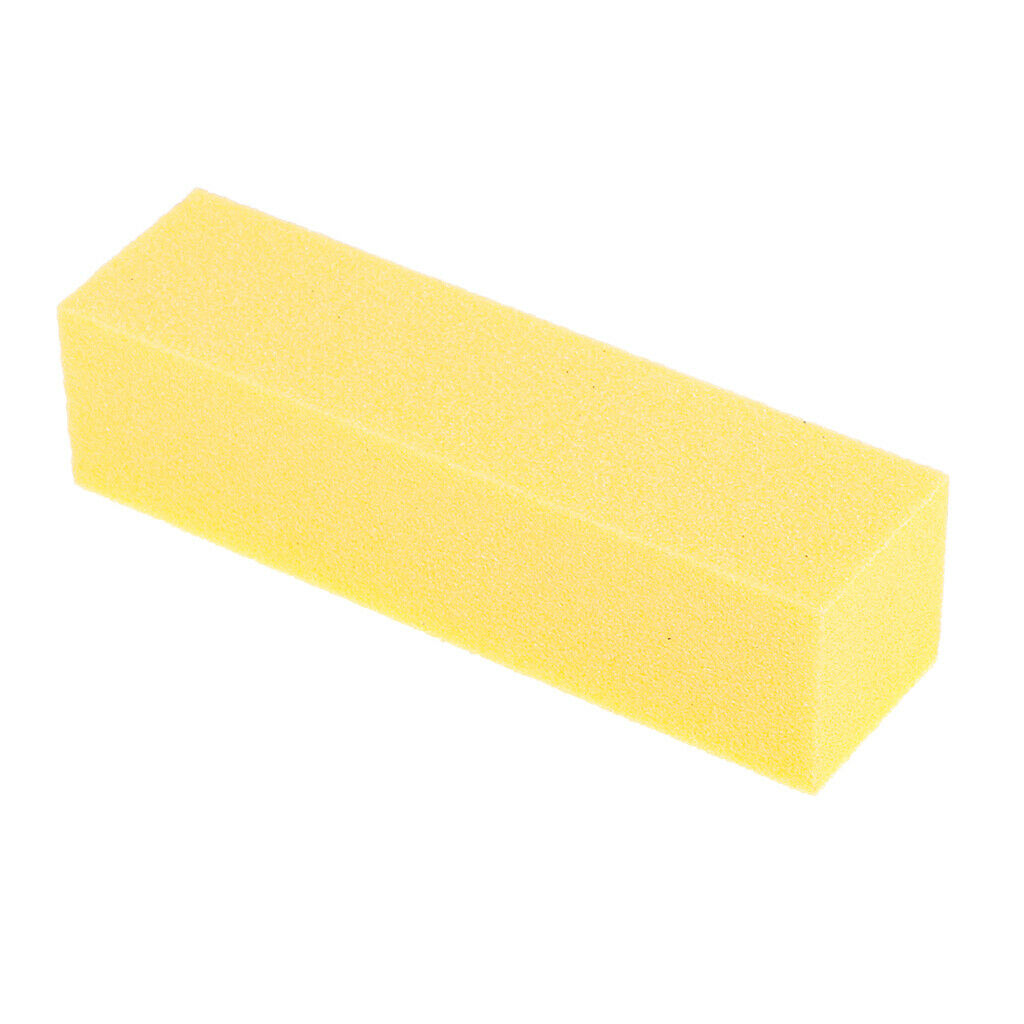 30x Nail Art Polish Remover Sponge Buffer Block Acrylic Gel Nails Files Foam
