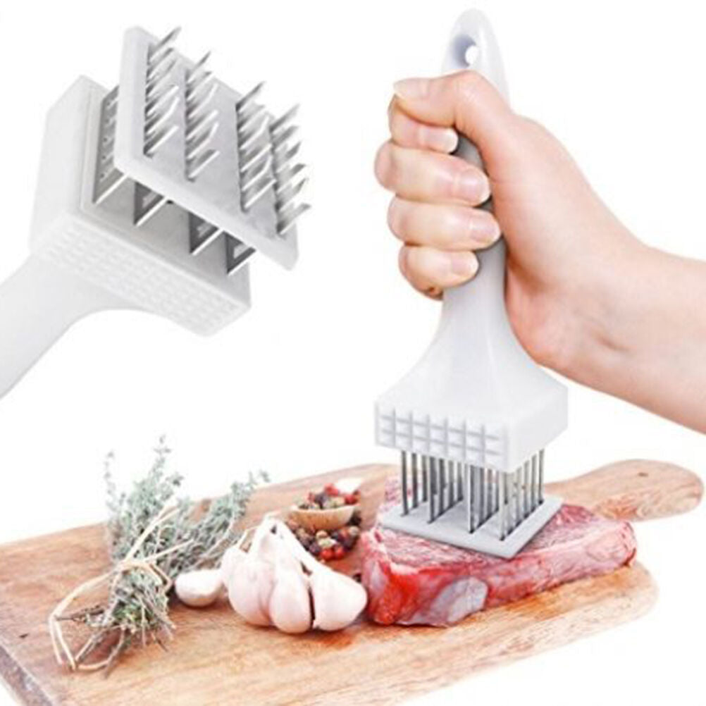 New Meat Poultry Tenderizer Stainless Steel Blades Hammer Option Needles JCAUBD