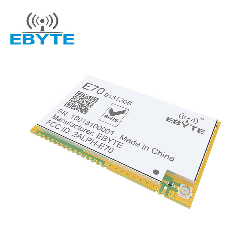 915MHz CC1310 1W SoC E70-915T30S SMD UART RF Module IPX Interference Transceiver