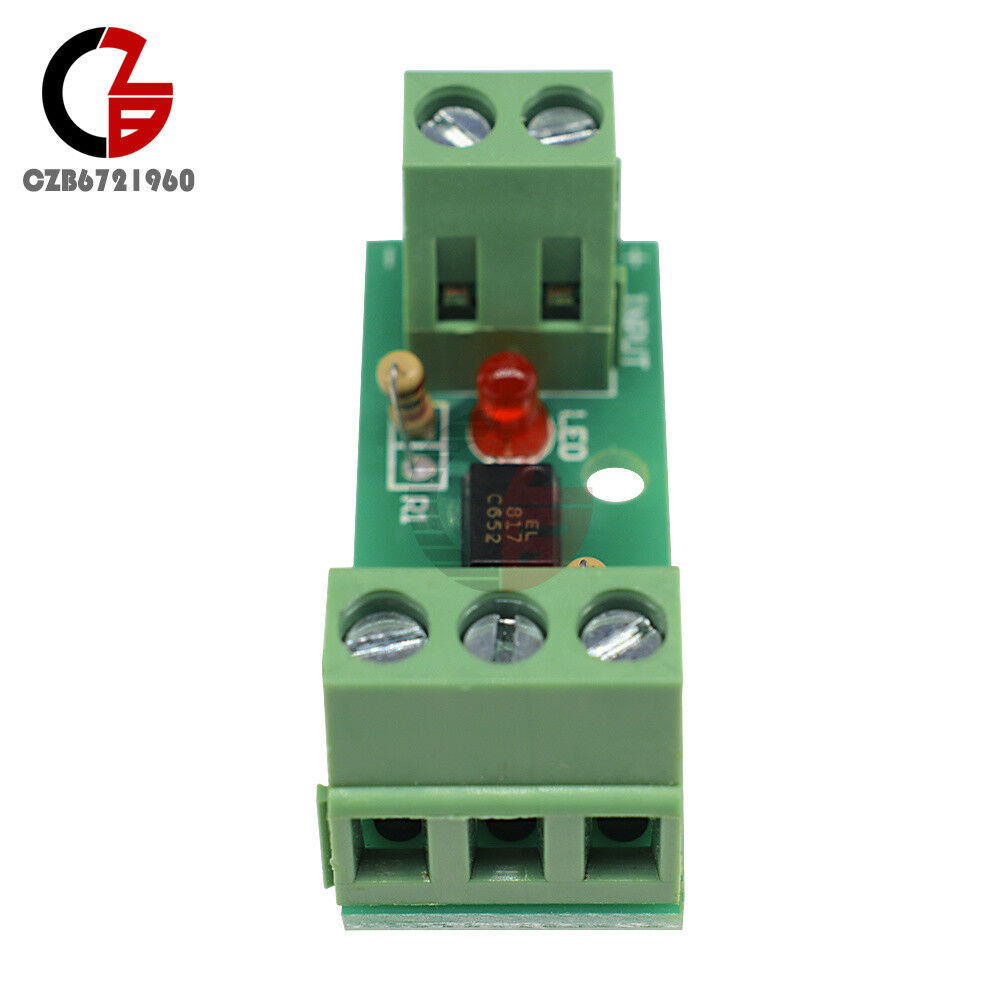12V 1-Channel Optocoupler Isolation Module Testing Module No PCB Holder