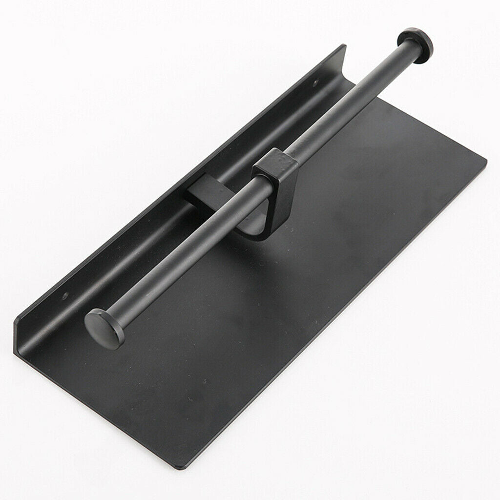 Dual Toilet Paper Holder Washroom Double Roll Toilet Tissue Dispenser Rack