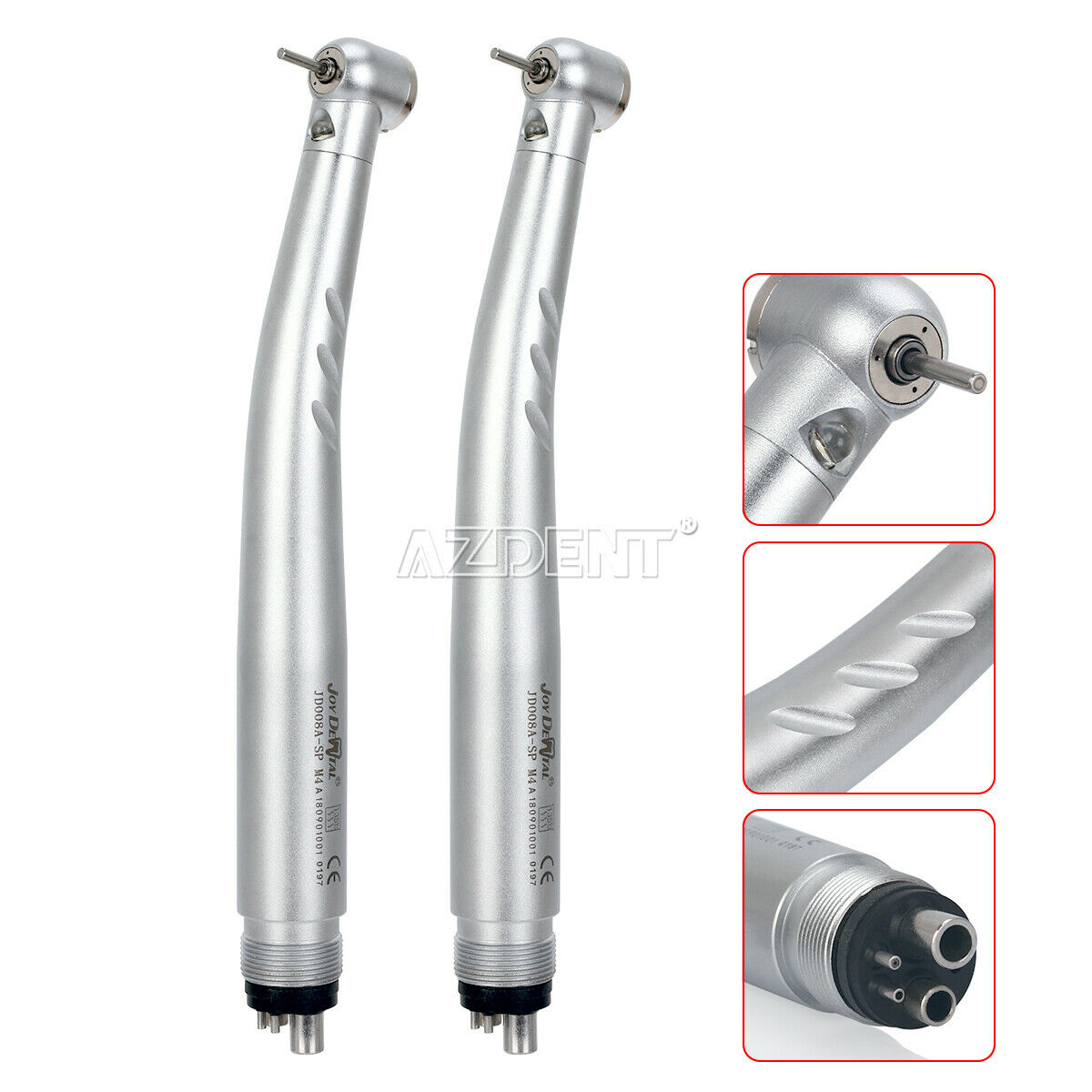 2X Dental NSK Style E-generator Integrated LED High Speed Standard Handpiece M4