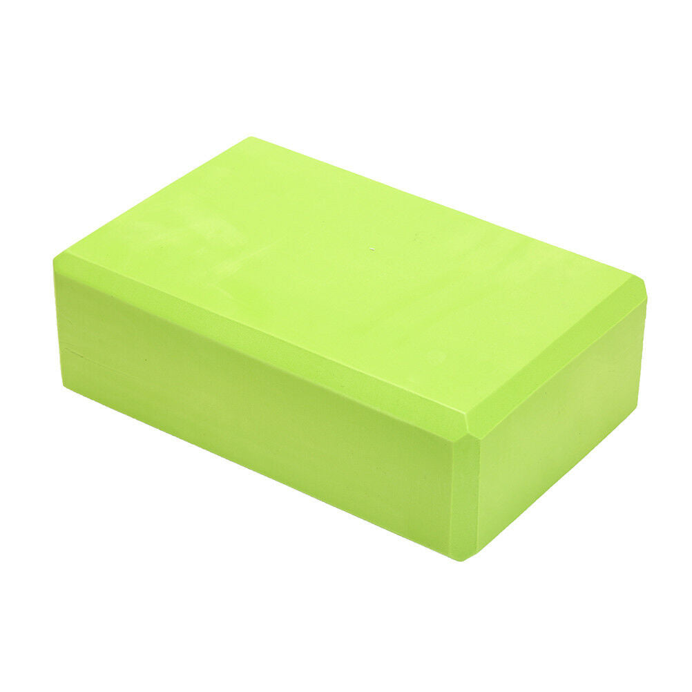 yoga block exercise fitness sport props foam brick stretching aid home pilate DD