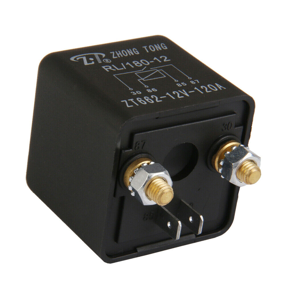 Automobile Truck Car Automotive DC 12v 120a Relay Relays SPST 120 Amp 4 Pins 4p