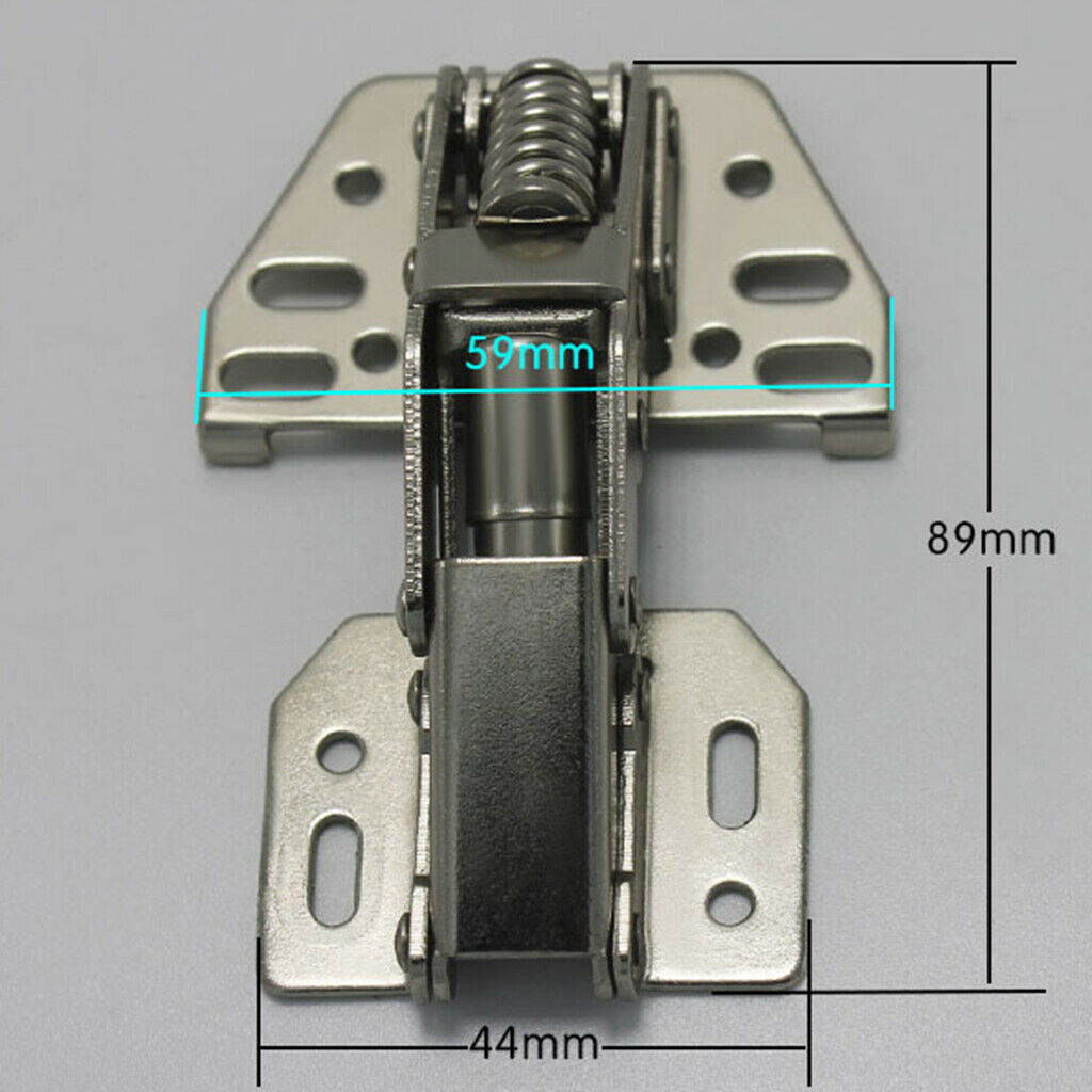 4 Pieces Stainless Steel RV Motorhome Marine Flush Gate Cabinet Door Hinge