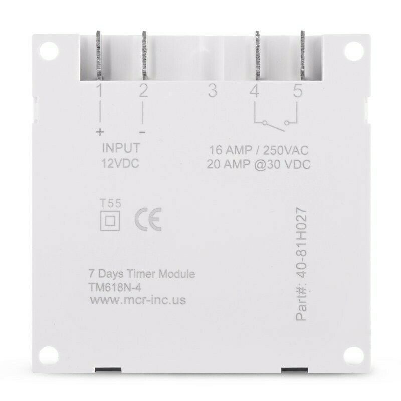 Tm618H-2 Sinotimer Display Programmable Lcd Digital Timer Time Switch 12V Dc