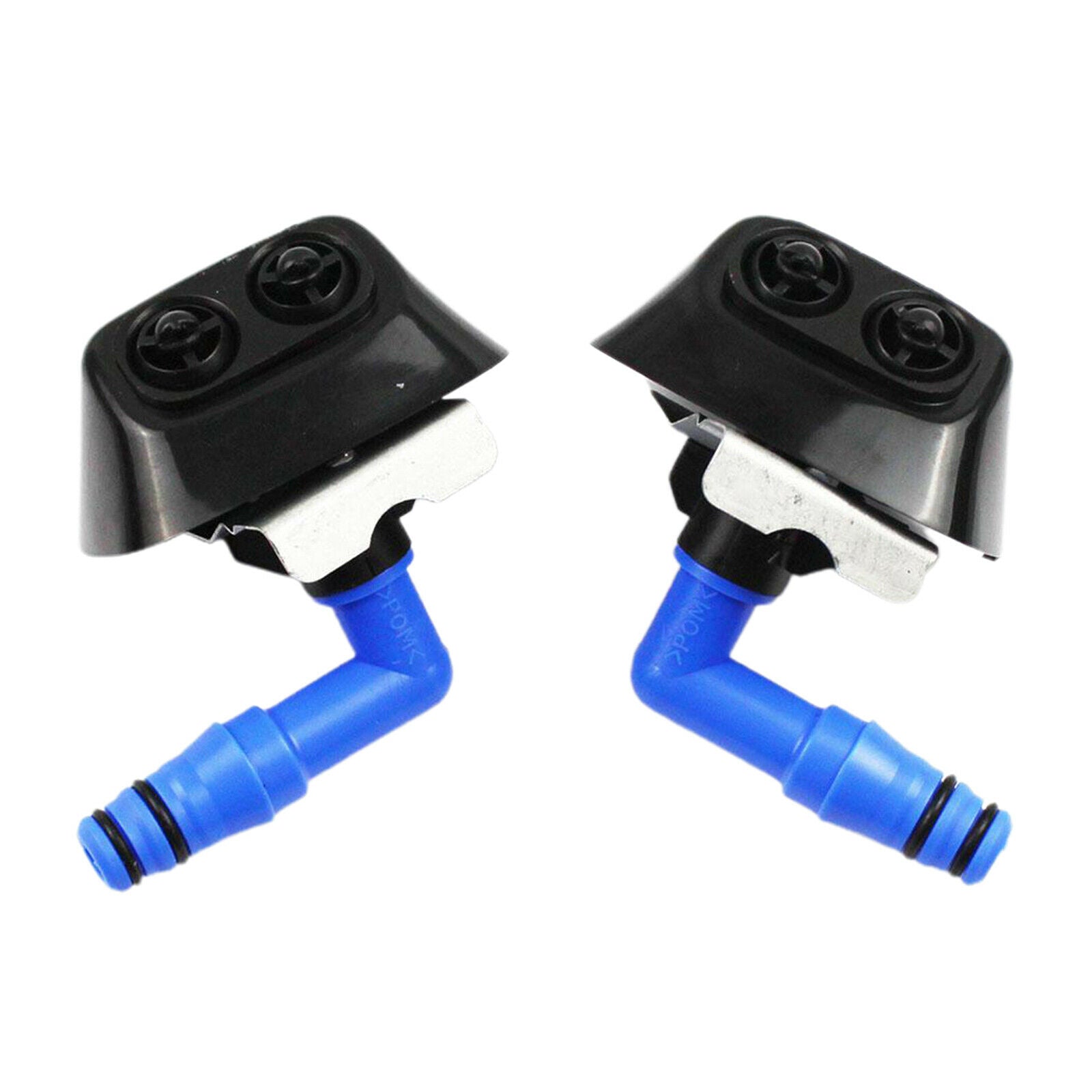 2x Left Headlight Washer Sprayer Nozzle Jet & Clip Fit for Saab 93 2003-2012