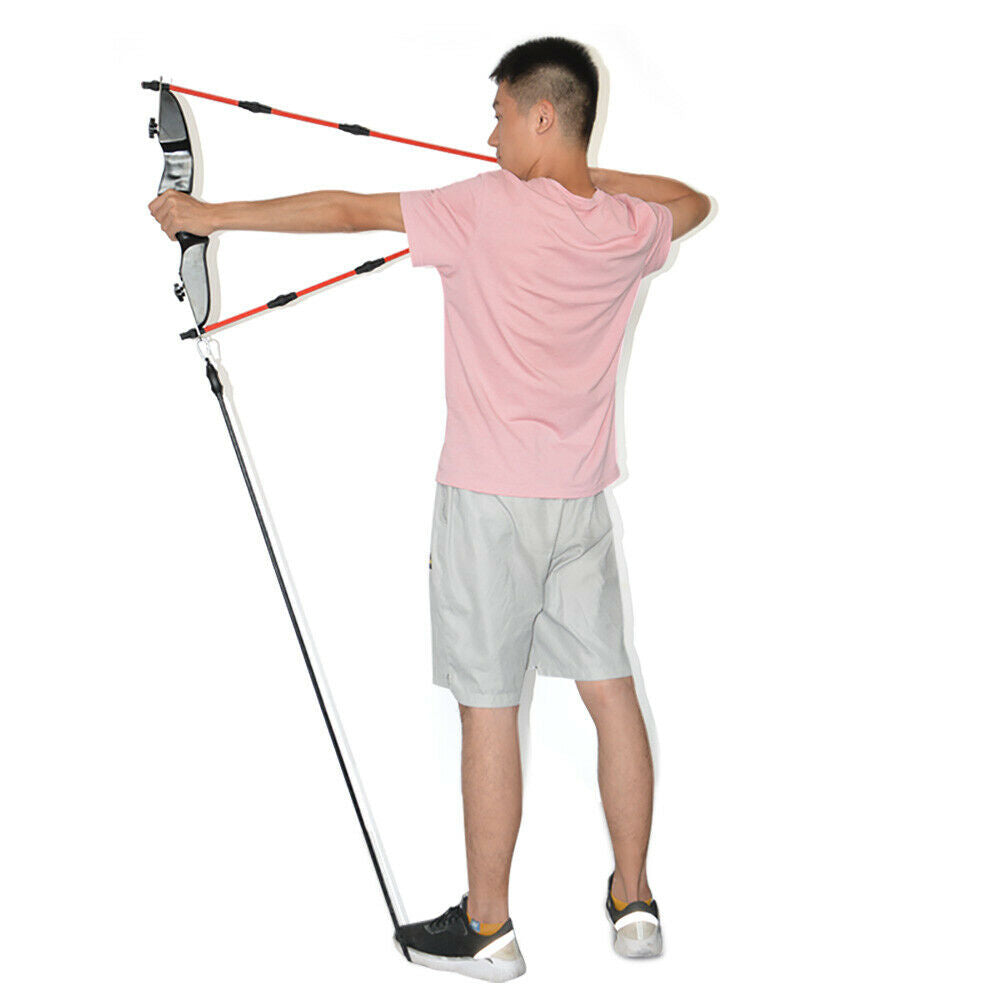 Archery Training Band Bow Riser Strength Posture Exerciser Puller Adjustable