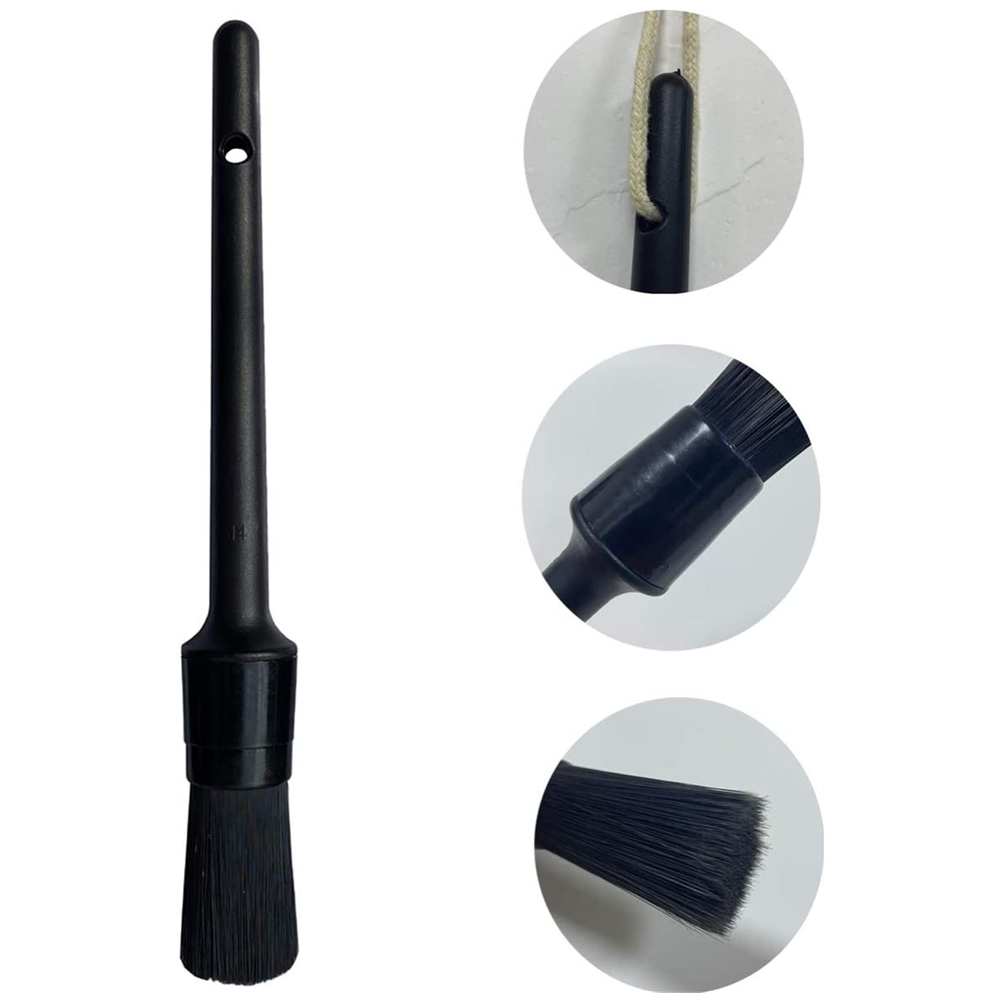 5pcs Car Detailing Brush Set Car Dashboard Accessories Air Outlet Cleaning Brush