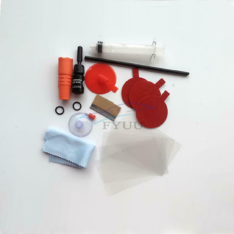 1 × Auto Car Glass Windshield Repair Kit With Pedestal\UV Light\Adhesive Seal