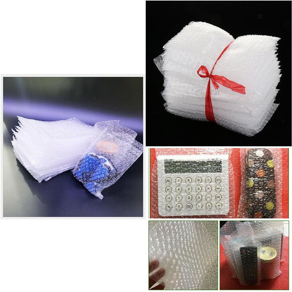 150 Pack of Bubble Out Bags Self-Sealing Cushioned Pouches Lightweight Bags for