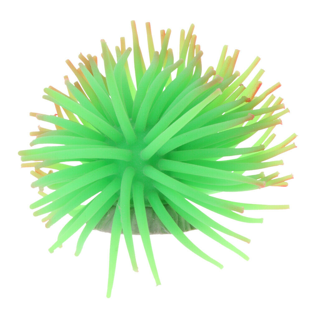 Aquarium Fish Tank Landscape Silicone Artificial Coral Ornaments Decor #2