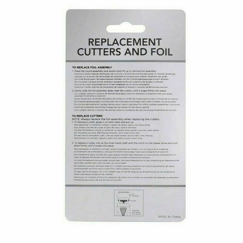ProFoil Replacement Foil & Cutter Blades Fit For Andis Shaver #17150 and #17200