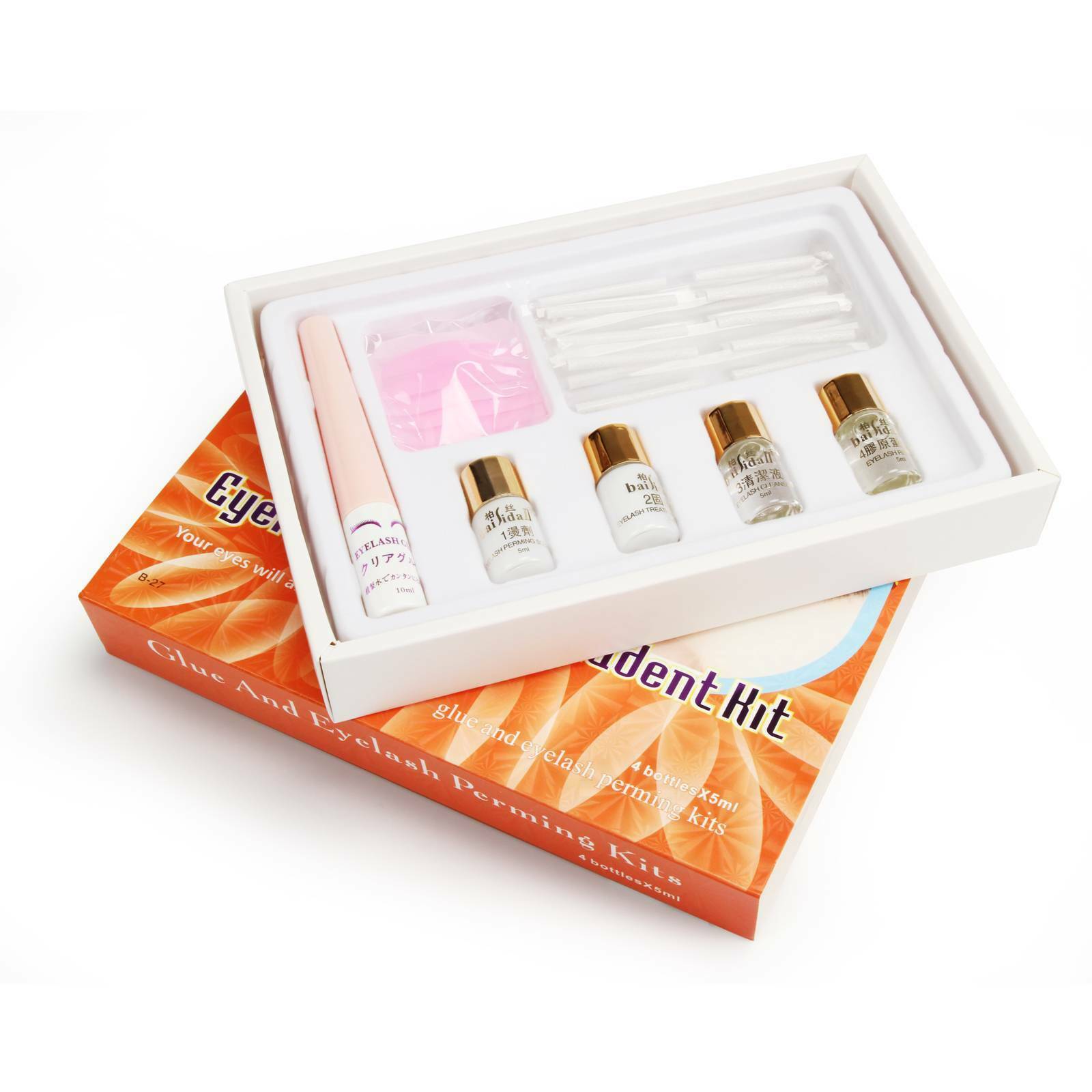 Eyelash Perming Kit Lash Lifting Curling Set Pad Cilia Lift Perm Rod Glue Makeup