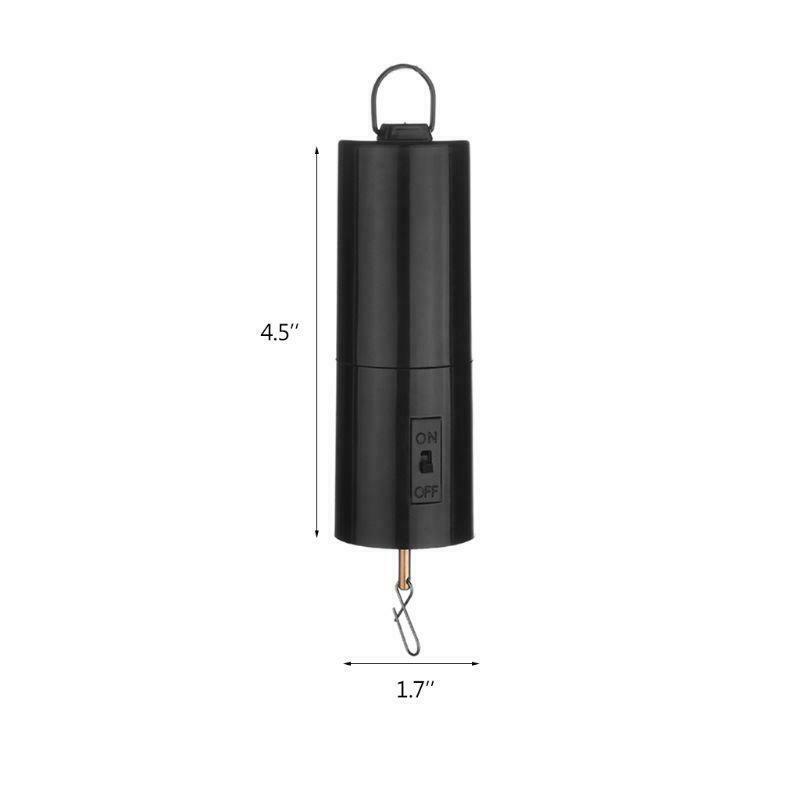 Rotating Motor Hanging Display with Hanger for Wind Spinner and Wind Chimes