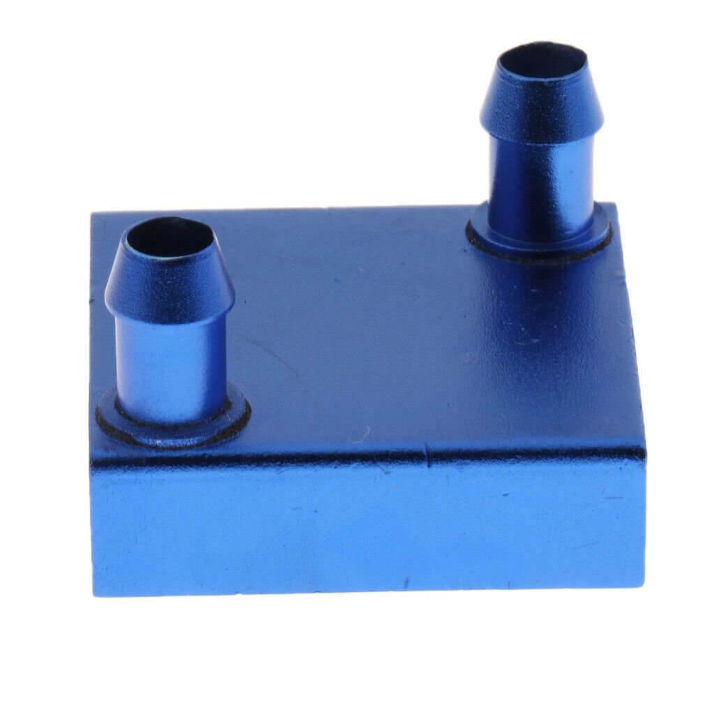 Aluminum Water Cooler Blocks for CPU Graphics Radiator Heatsinks 40x40mm Up