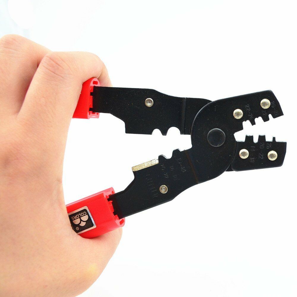 Multi Functional Wire Stripper Mini Portable Hand Crimping Plier Terminals Clamp