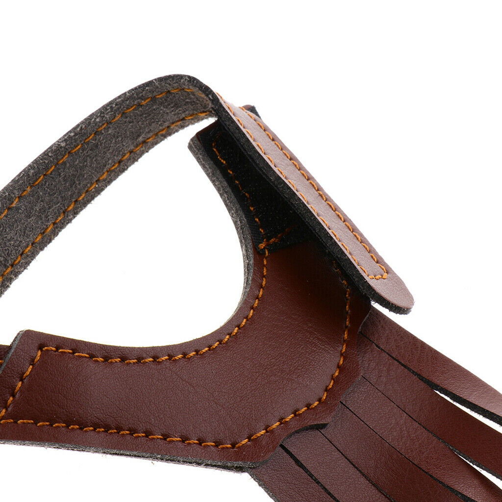 Soft Three Finger Recurve Bow Archery Glove Arm Guard Protective Gear