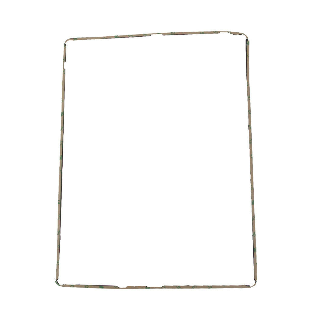 Tablet Digitizer Screen Plastic Bezel Middle Frame Support Adhesive Black