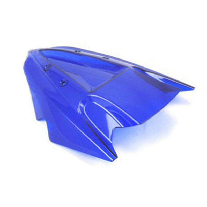 Blue Double Bubble Windshield Windscreen for Kawasaki Z250 Z300 ER300 2013-2016