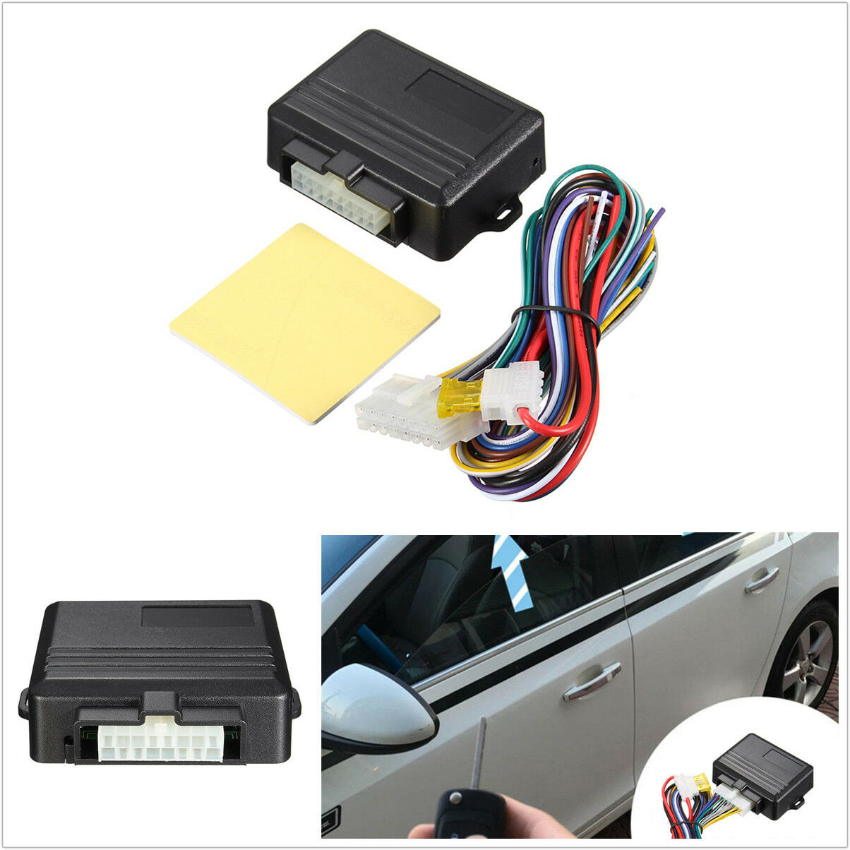 4 door power window closer module for automatic close window Car Alarm Systems
