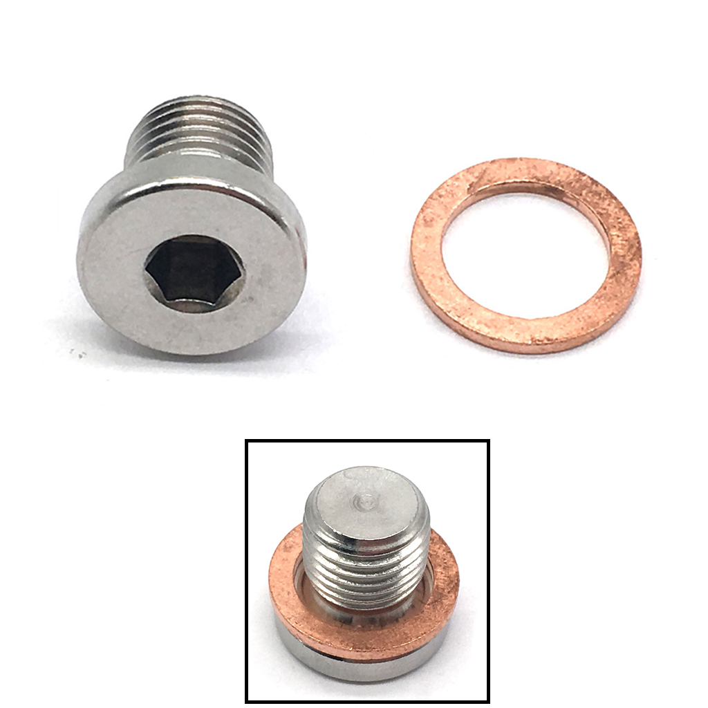 2Set M12 X 1.25mm Oxygen O2 Lambda Sensor Blanking