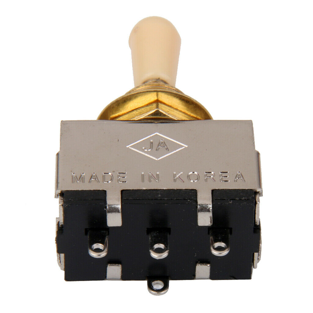 3-Way Box Style Toggle Switch W/   For Electric Guitar Parts Accessories