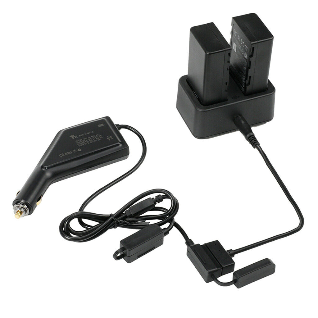 For DJI MAVIC 2 To Crystal Sky Monitor 5.5/7.85" Adapter Charging Cable Line