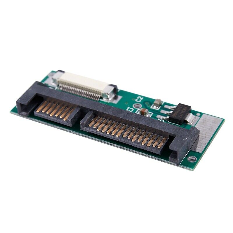 1.8" ZIF CE SSD D to 7+15 Pin SATA Adapter Converter w FFC Cable S8D8D8