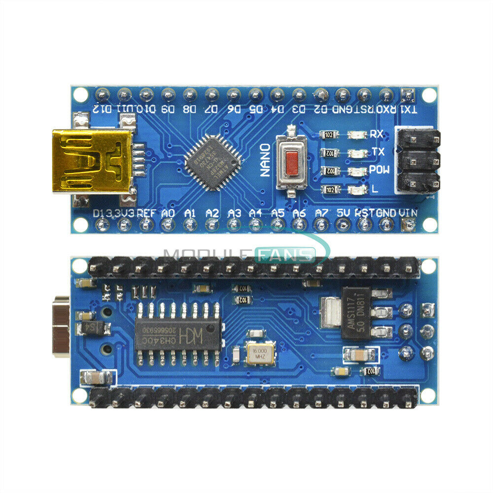 Nano V3.0 CH340G ATmega328P 5V 16M Micro-Controller Mini USB Board for Arduino