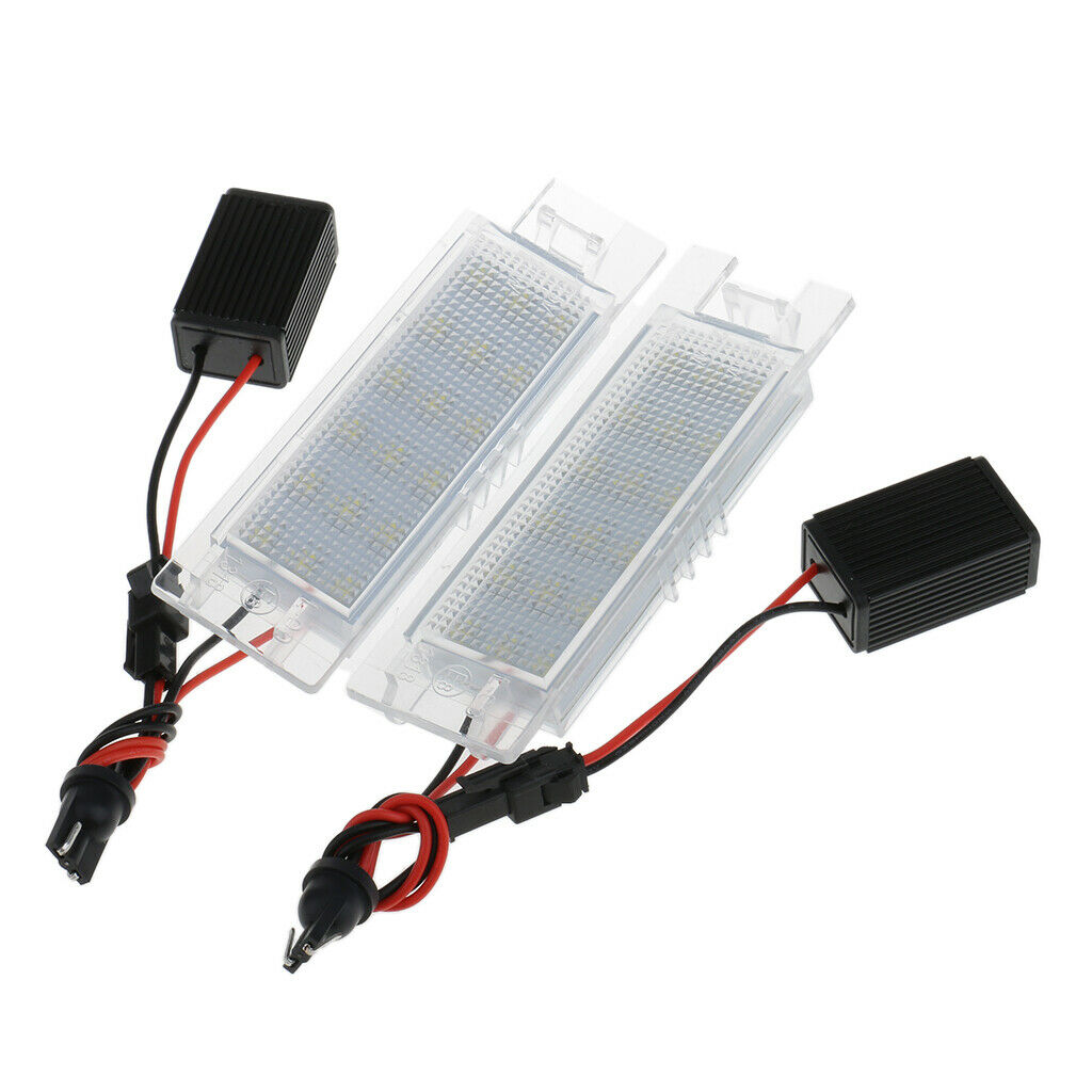 2x Car Auto Rear 18-LED Number Plate Light for  Zafira B/ H/Corsa D