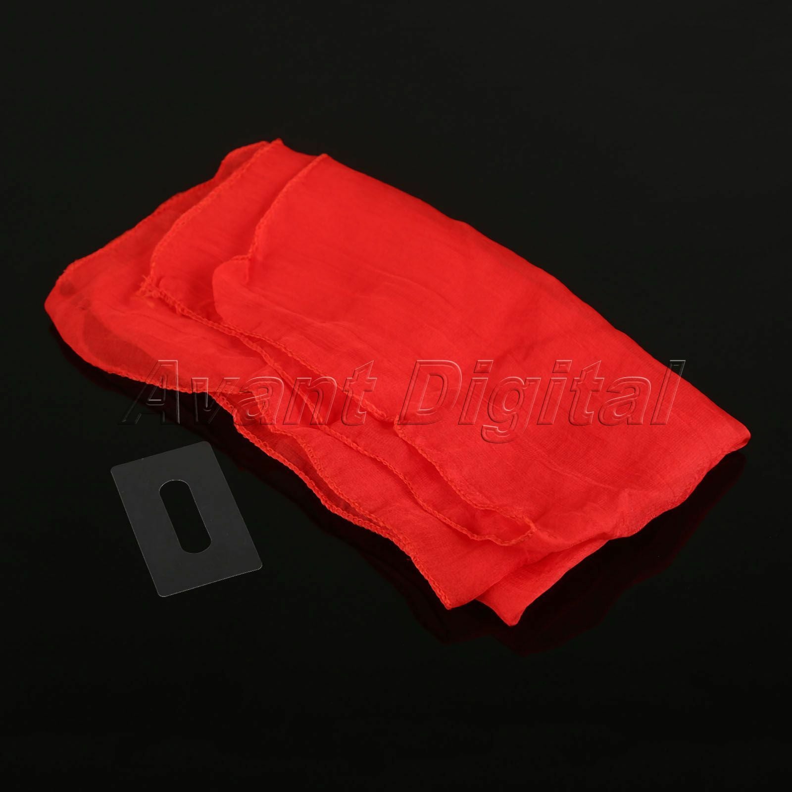 Magic Tricks Scarf Through Phone Close Up Magie Funny Silk Trick for Magician