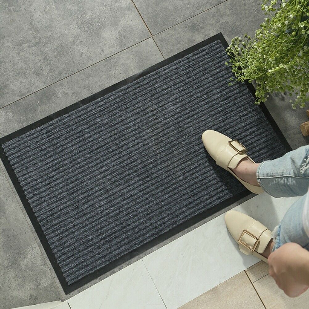 1Pcs Indoor Outdoor Doormat Carpet Floor Door Entrance Anti Slip Mat Kitchen Rug