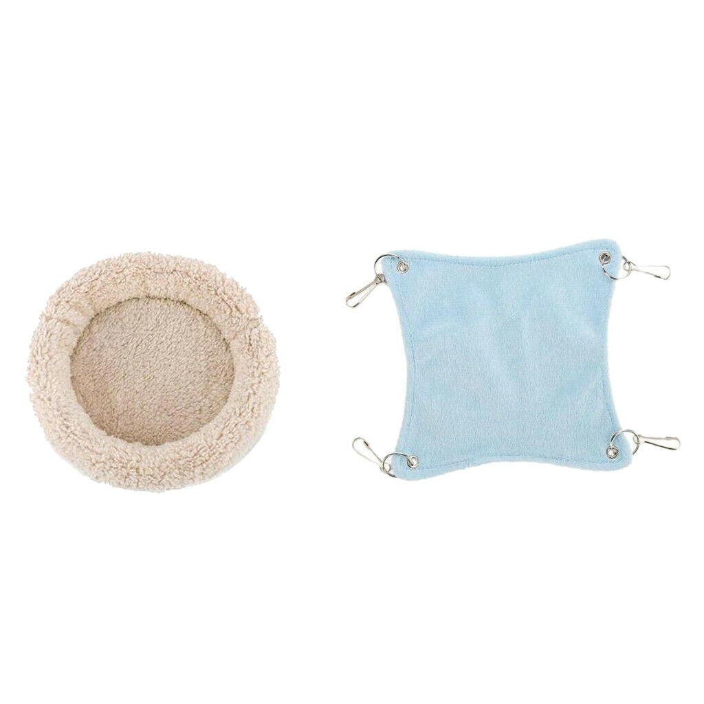 Cotton Hamster Mat Hanging Hammock Bed Pad For Small Animal Guinea Pig Rabbit
