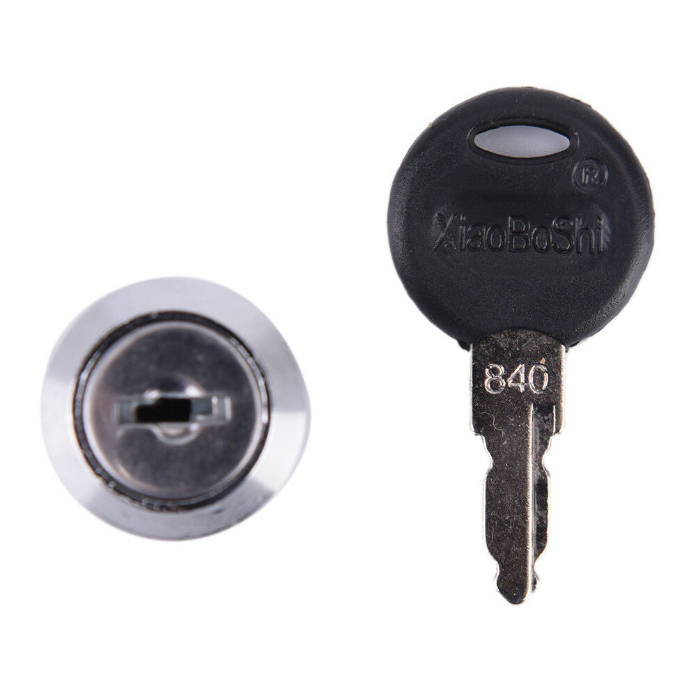 Tool Box Furniture Locking 19mm Dia Thread Cylinder Cam Lock with Key G*HWC Re