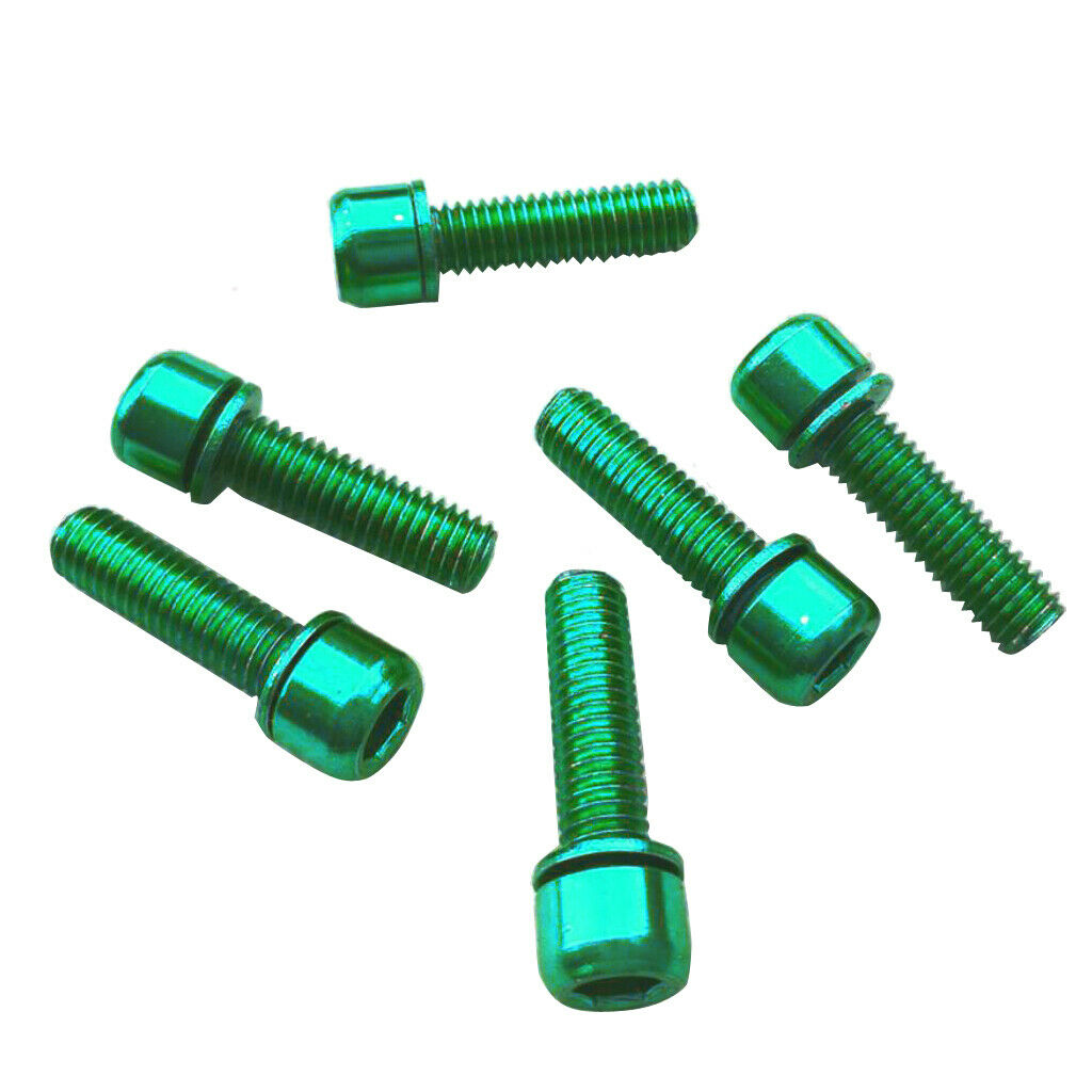 18 Pieces Hex Socket Screws Fit for Rear Rack Water Bottle Cage Holders