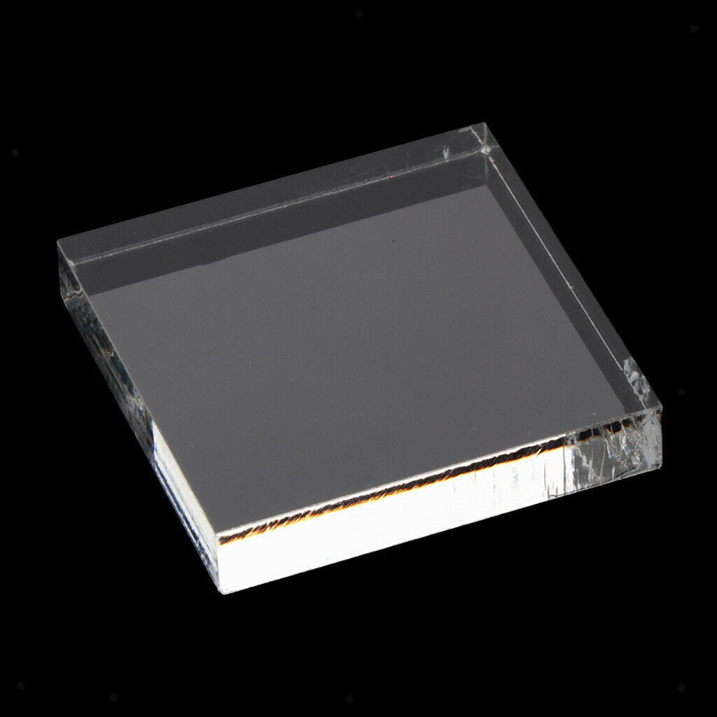 Clear Acrylic Block Stamping Block For Card Making Emboss Craft