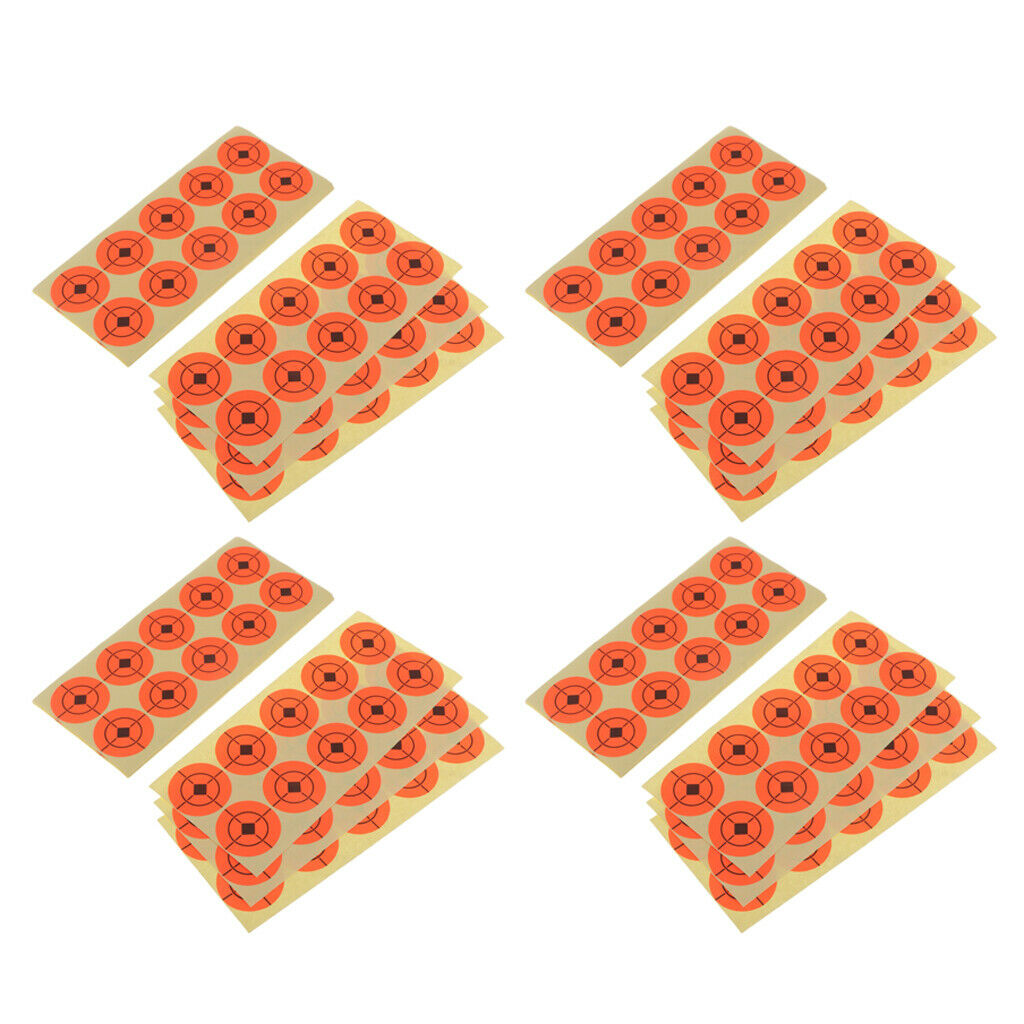 1000pcs Bulk Shooting Paper Targets self Adhesive Reactive Splatter Stickers