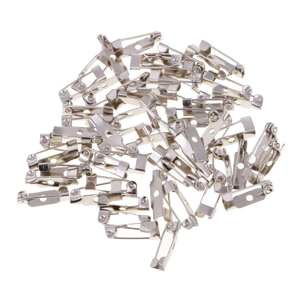 100 Pieces Bulk Bar Pins Brooches for Jewelry Making Crafts Findings DIY