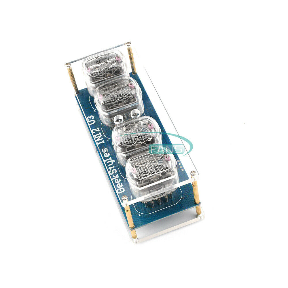 Micro USB IN12 IN-12 PCBA Glow Tube DIY Retro Sleepable Clock Module Kit