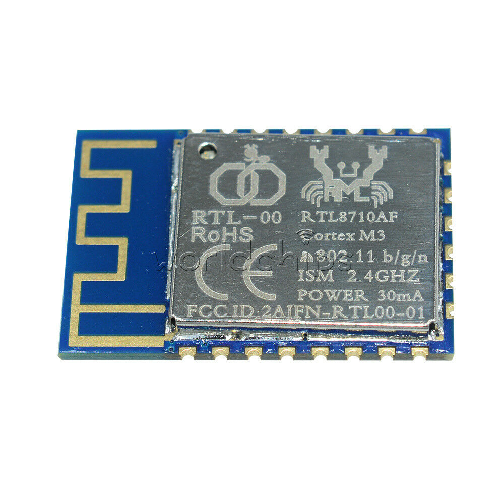 RTL8710 WiFi Wireless Transceiver Module SOC for Arduino 3.3V 80mA
