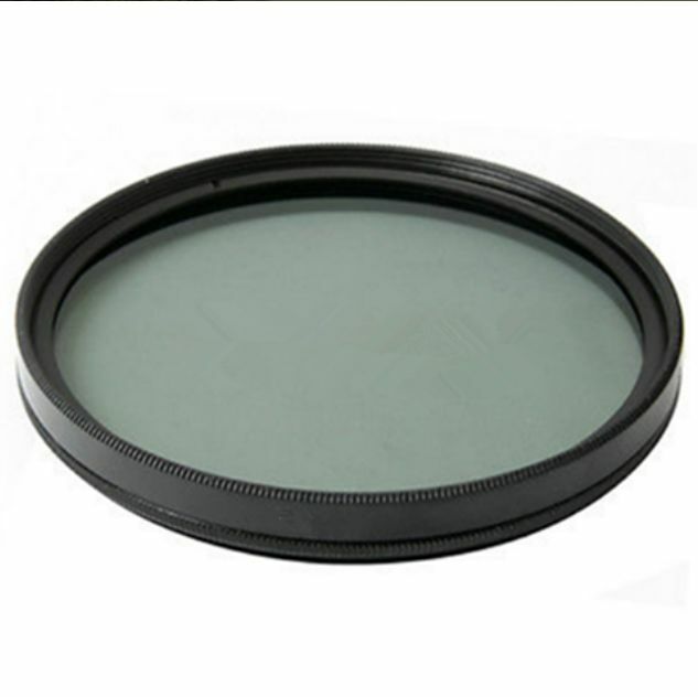 Circular Polarizing UV Filter Lens Protector for Canon Rebel 58mm H