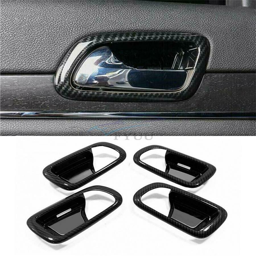For 11-19 Jeep Grand Cherokee 4 Pieces ABS Car Custom Interior Door Handle Cover